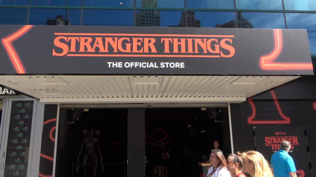 Stranger Things Store in Las Vegas